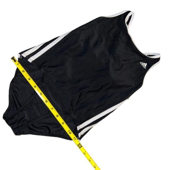 ADIDAS one piece swim suit kids black and white Infinitex - Picture 14 of 14